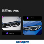 Headlight Assembly for BMW 3 Series G20 2019-2022, Retrofit LED Golden Eye DRL Bi-xenon Projector Headlamp.