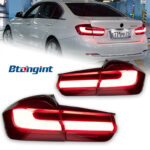 Tail Light Assembly for BMW F30 F80 M3 2013-2018, Retrofit LED Signal & Brake Light Styling Taillamp.