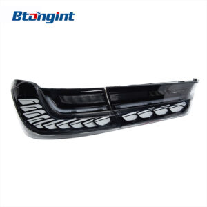 Tail Light Assembly for BMW 3 Series G20 2019-2023, Retrofit LED White Dragon Scale Taillight with Sequential Turn Signal.