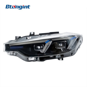 Dual Hook LED Headlight Assembly For BMW 3 Series F30, Modified DRL & Turn Signal Lamp.