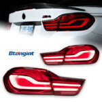 New Style LED Tail Light Assembly For BMW 4 Series F32, LED Running Lamp Brake Light Sequential Turn Signal.