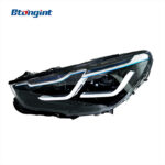 Blueberry Style LED Projector Headlight Assembly For BMW 5GT F07, LED DRL Sequential Turn Signal.