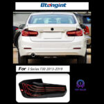 For BMW 3 Series F30 F35 M3 F80 Laser Style Taillights, RGB Color Customizable, Retrofit LED Dynamic Sequential Turn Signal Lamp Assembly.