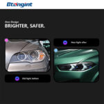 For BMW X5 E70 Retrofit New G18 Arrow Shape Headlamp Assembly, LED Projector Lamp, Daytime Running Light & Sequential Turn Signal.