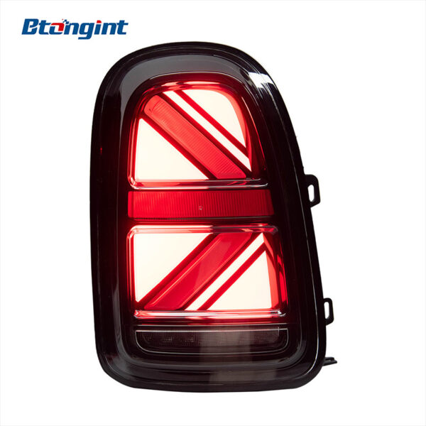 For MINI Countryman F60 Retrofit New Style Union Jack LED Tail Lamp Assembly, Dynamic Sequential Turn Signal.