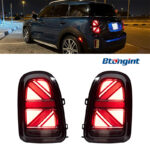 For MINI Countryman F60 Retrofit New Style Union Jack LED Tail Lamp Assembly, Dynamic Sequential Turn Signal.