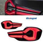 LED Tail Light Assembly For BMW X3 G01 G08, Modified LED Rear Taillights With Sequential Dynamic Turn Signal & Running Light.