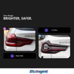 LED Tail Light Assembly For BMW X3 G01 G08, Modified LED Rear Taillights With Sequential Dynamic Turn Signal & Running Light.