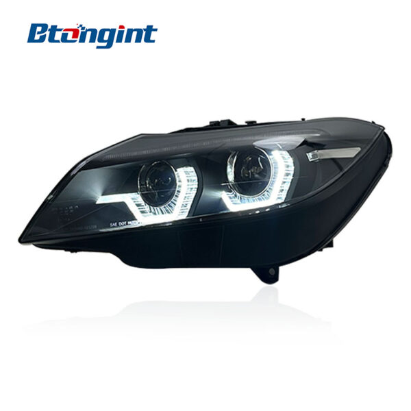 Xenon Projector Headlight Assembly For BMW Z4 E89 2009-2016, Modified LED DRL & Sequential Turn Signal.