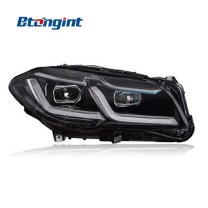 LED Headlight Assembly For BMW 5 Series F10 F18 2011-2017, Modified Upgrade To G38 Thunder Style Headlamp.