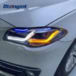 LED Headlight Assembly For BMW 5 Series F10 F18 2011-2017, Modified Upgrade To G38 Thunder Style Headlamp.