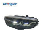 For 2014-2019 BMW 4 Series F32 Headlight Assembly, M4 GTS Style Spoon LED DRL Headlamp Upgrade