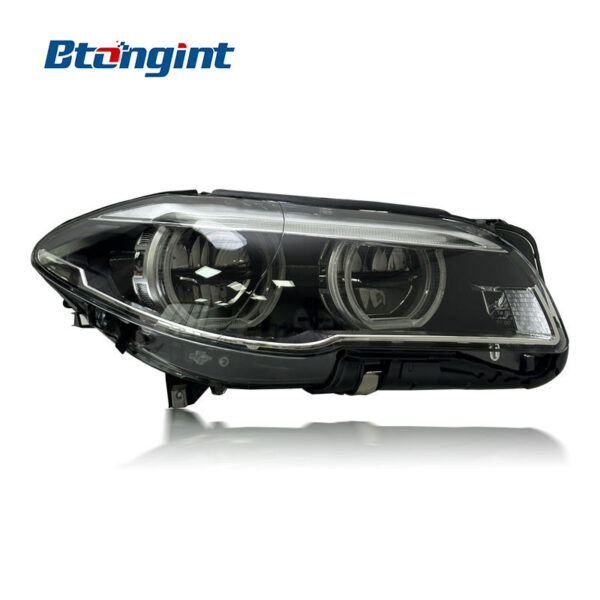 For 2011-2017 BMW 5 Series F10 F18 Headlight Assembly, Angel Eye LED DRL Headlamp Upgrade