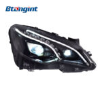 For Mercedes-Benz E-Class Coupe W207 Headlight Assembly, E200 E260 E300 Old to New LED Headlamp Upgrade
