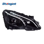 For Mercedes-Benz E-Class Coupe W207 Headlight Assembly, E200 E260 E300 Old to New LED Headlamp Upgrade