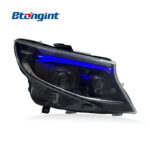 For 2016‑2023 Mercedes‑Benz Vito W447 V‑Class Headlight Assembly, VITO‑Style LED Headlamp With DRL & Sequential Turn Signal Upgrade