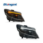 For 2016‑2023 Mercedes‑Benz Vito W447 V‑Class Headlight Assembly, VITO‑Style LED Headlamp With DRL & Sequential Turn Signal Upgrade