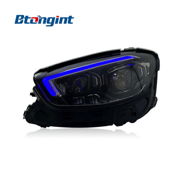For 2016‑2023 Mercedes‑Benz E‑Class W213 Headlight Assembly, Low To High Spec Multi‑Beam LED Headlamp With DRL & Sequential Turn Signal Upgrade