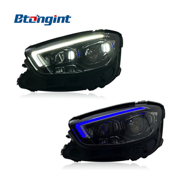 For 2016‑2023 Mercedes‑Benz E‑Class W213 Headlight Assembly, Low To High Spec Multi‑Beam LED Headlamp With DRL & Sequential Turn Signal Upgrade