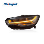 For 2012‑2018 Audi A6L Headlight Assembly, High‑Spec Style LED Lens Headlamp With DRL & Sequential Turn Signal Upgrade