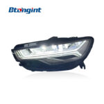 For 2012‑2018 Audi A6L Headlight Assembly, High‑Spec Style LED Lens Headlamp With DRL & Sequential Turn Signal Upgrade