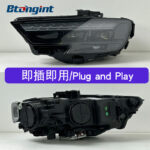 For 2017‑2020 Audi A3 Headlight Assembly, New‑Style LED Headlamp With DRL & Sequential Turn Signal Upgrade