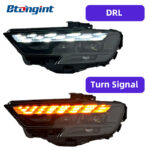 For 2017‑2020 Audi A3 Headlight Assembly, New‑Style LED Headlamp With DRL & Sequential Turn Signal Upgrade