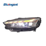 For 2017‑2023 Audi A5 Headlight Assembly, RS‑Style Laser LED Headlamp With DRL & Sequential Turn Signal Upgrade