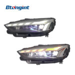 For 2017‑2023 Audi A5 Headlight Assembly, RS‑Style Laser LED Headlamp With DRL & Sequential Turn Signal Upgrade