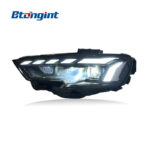 For 2013‑2020 Audi A3 Headlight Assembly, Laser Lens Headlamp With DRL & Sequential Turn Signal Upgrade