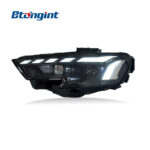 For 2013‑2020 Audi A3 Headlight Assembly, Laser Lens Headlamp With DRL & Sequential Turn Signal Upgrade