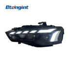 For 2013‑2020 Audi A3 Headlight Assembly, Laser Lens Headlamp With DRL & Sequential Turn Signal Upgrade