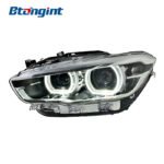 Headlight Assembly For BMW 1‑Series F20 Import 2015‑2018 Retrofit High‑Spec LED Lens DRL Headlamp