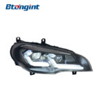Headlight Assembly For BMW X5 E70 2007‑2013 Retrofit 2023‑Style LED Headlight With Sequential DRL & Turn Signal