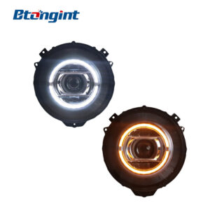 Headlight Assembly For Mercedes‑Benz G‑Class W463 2007‑2017 G350 G500 G55 G63 Retrofit Full‑LED Headlamp Old To New Upgrade