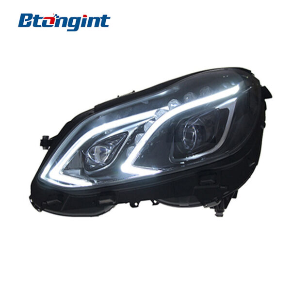 Headlight Assembly For Mercedes‑Benz E‑Class W212 2010‑2016 E180 E200 E260L Upgrade High‑Spec DRL Headlamp