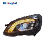 Headlight Assembly For Mercedes‑Benz E‑Class W212 2013‑2015 Retrofit Maybach‑Style LED DRL Turn Signal Lens