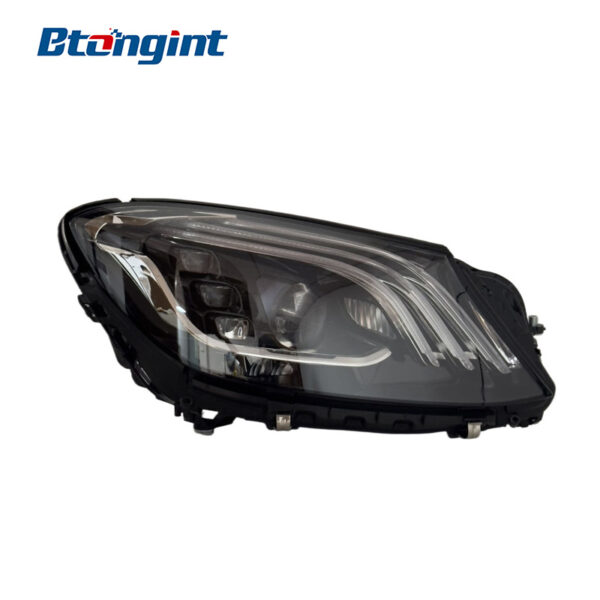 Headlight Assembly For Mercedes‑Benz S‑Class W222 2014‑2018 Retrofit Maybach‑Style LED Lens DRL & Turn Signal