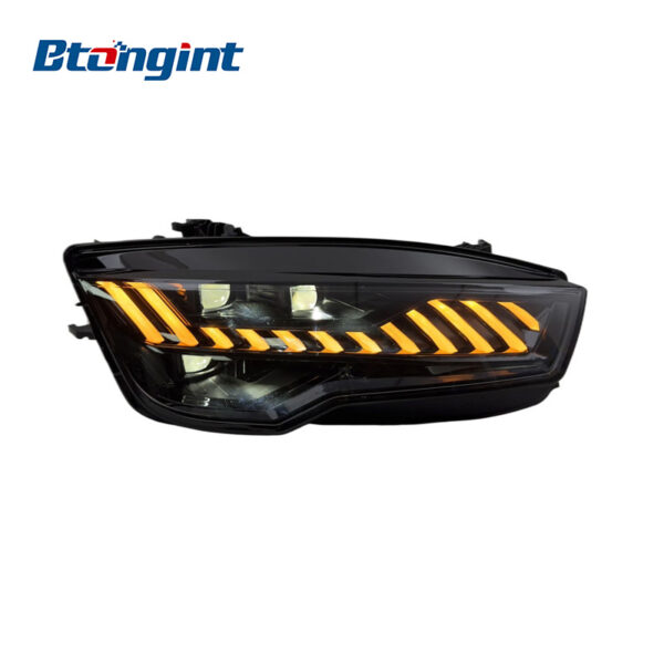 Headlight Assembly For Audi A7 2011‑2018 Retrofit New RS7 DRL Sequential Turn LED Headlamp