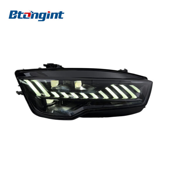 Headlight Assembly For Audi A7 2011‑2018 Retrofit New RS7 DRL Sequential Turn LED Headlamp