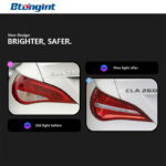 Tail Light Assembly For Mercedes‑Benz CLA C117 2014‑2019 Retrofit New LED Running Light Turn Signal Brake Lamp