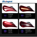 Tail Light Assembly For Mercedes‑Benz CLA C117 2014‑2019 Retrofit New LED Running Light Turn Signal Brake Lamp