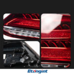Tail Light Assembly For Mercedes‑Benz E‑Class W213 2016‑2020 Retrofit Maybach‑Style LED Sequential Turn Tail Lamp