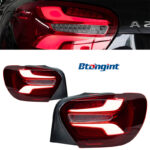 For Mercedes‑Benz A‑Class W176 2013‑2018, Modified New‑Style Rear Tail Light Assembly, Upgraded LED Daytime Running Lights, Sequential Flowing Turn Signal Lamps, Aftermarket Auto Modification Replacement Parts