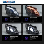 For 2016-2023 Mercedes-Benz Vito W447 headlight assembly – modified LED lens headlights, daytime running lights, turn signal lights