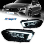 Rear Brake Tail Light Assembly Compatible with 2019-2023 Mercedes-Benz GLE-Class W167 – 12V H7