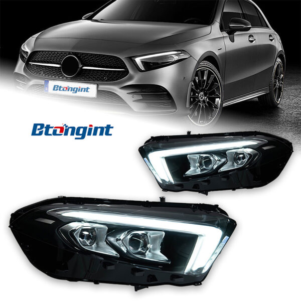 Rear Brake Tail Light Assembly Compatible with 2019-2023 Mercedes-Benz GLE-Class W167 – 12V H7