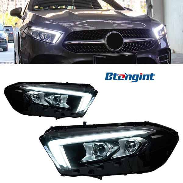 Rear Brake Tail Light Assembly Compatible with 2019-2023 Mercedes-Benz GLE-Class W167 – 12V H7