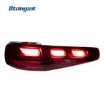 Aftermarket tail light assembly for 2019-2023 Mercedes-Benz GLE W167 with new dynamic LED daytime running lights and brake lights