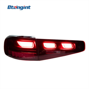 Aftermarket tail light assembly for 2019-2023 Mercedes-Benz GLE W167 with new dynamic LED daytime running lights and brake lights